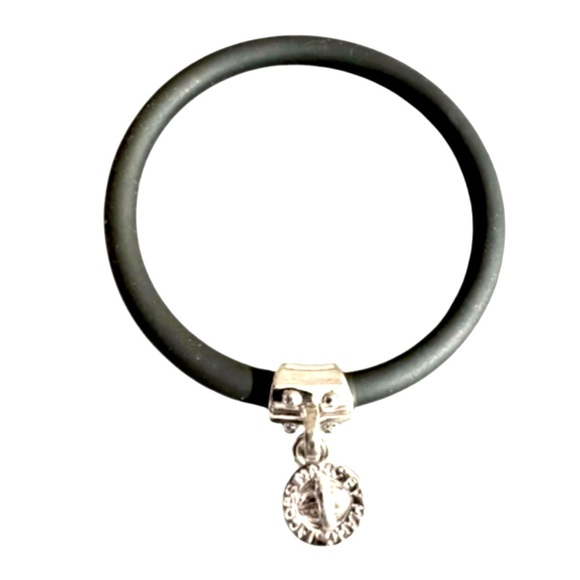 Marc by Marc Jacobs Black Silicone Bracelet - Picture 1 of 2